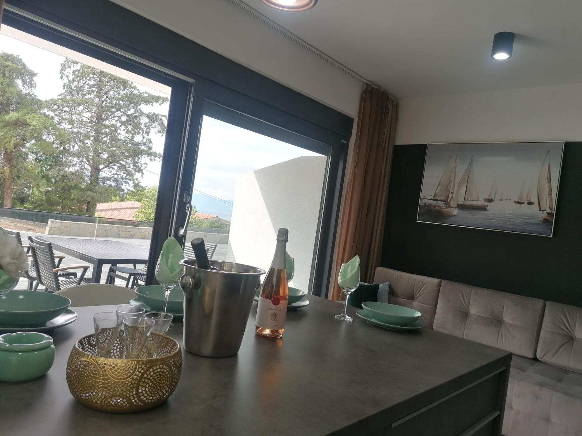 Appartement Golden Sunset à Njivice Extérieur photo